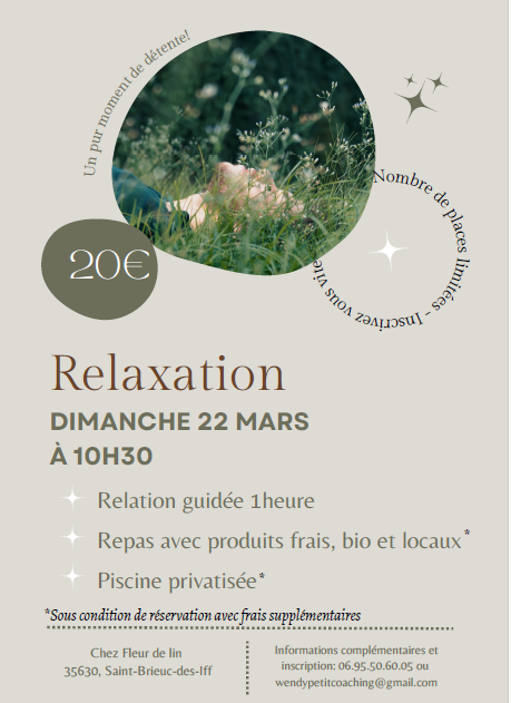 événement relaxation